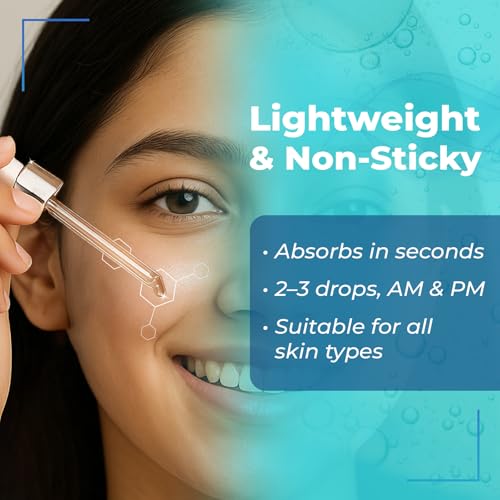 Image of Pore Refining Serum -10% Niacinamide With Rose & Water Lily Extract 30ML Clean - Natural & Organic, For Men & Women | Minimizes Pores, Evens Skin Tone, Oil Control, Brightens & Softens Skin