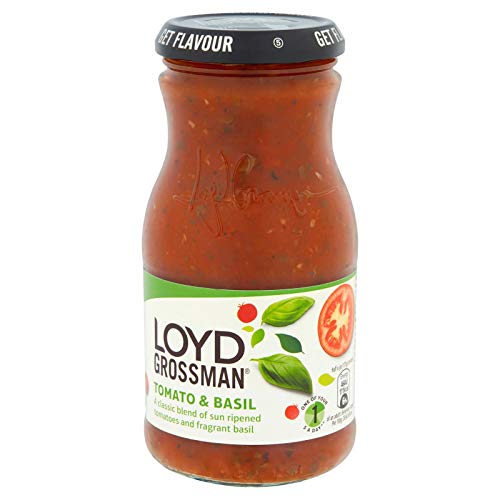 Loyd Grossman Tomato & Basil Pasta Sauce - 350g - Pack of 2 image 2