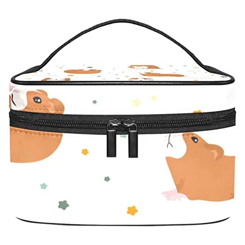 Trousse maquillage cochon d'inde mignon grand volume et étanche pour fille