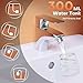 Water Dental Flosser - Portable Cordless Oral Irrigator 300ML, Rechargeable IPX7 Waterproof Irrigation Cleaner for Teeth Cleaning & Flossing, Travel & Home Use