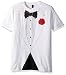 Impact Original Retro Basic Tuxedo T-shirt - White (X-Large)