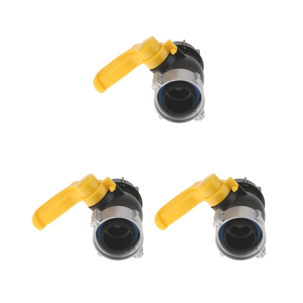 3 zestaw IBC Tote adapter do spustu zbiornika węża ogrodowego o wartości od 75 mm do 2 cali