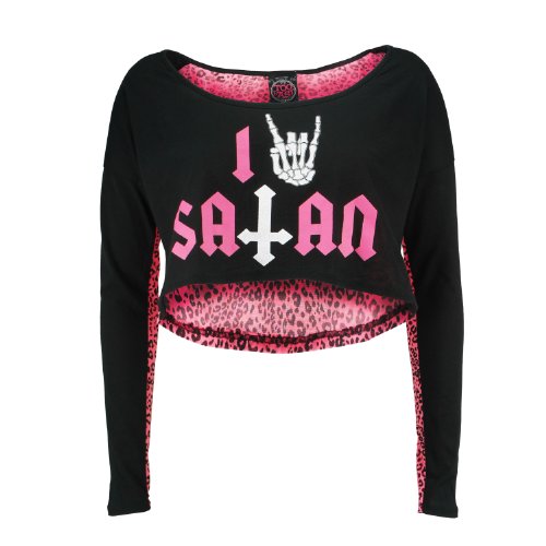 Too Fast - Camiseta - Mujer Negro black-pink 42