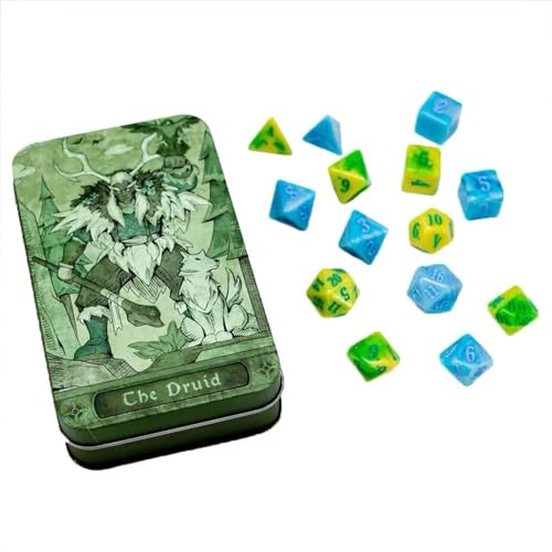 Dados Beadle & Grimms The Druid para tus noches de rol con amigos