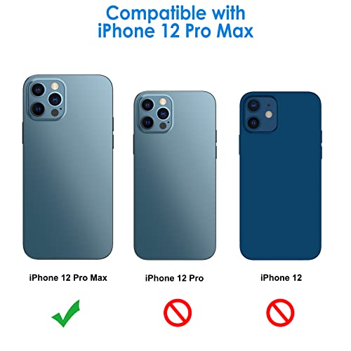 JETech Camera Lens Protector for iPhone 12 Pro Max 6.7-Inch, 9H Tempered Glass, HD Clear, Anti-Scratch, Case Friendly - Image 2