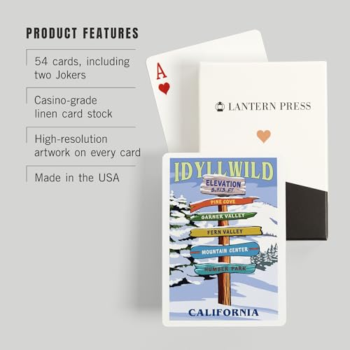 Baraja de poker tamaño póker con 52 cartas miniatura 3