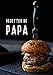 Recettes de Papa: Cahier avec 100 Pages de Recettes à Remplir - Grand Format A4 - Couverture Souple - Noir Rouge
