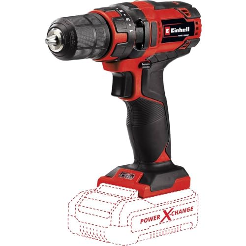 Einhell - Parafusadeira/Furadeira À Bateria 18V TC CD 18/35 Li Solo (Não Acompanha Bateriae Carregad