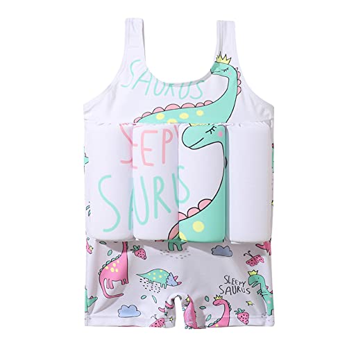 Image of Kids Boys Girls Floatation Swimsuit with Adjustable Buoyancy Baby Float Suit Swim Vest One Piece Swimwear Bathing Suit