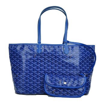 Damen Tote-Tasche blau