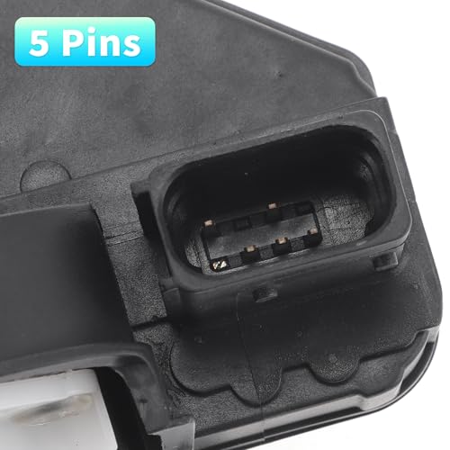 Image of X AUTOHAUX Replacement Rear Right Passenger Side Power Door Lock Actuator Motor for Chevrolet Trax 2015-2022 for Buick Encore 2015-2022 Door Latch Actuator Assembly No.13579546 Black