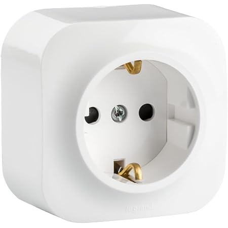 WESA Schuko-Wandsteckdose Typ F – Einzelsteckdose, 16A 250V, Einfach Zu Installieren, Verschiedene Designs