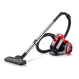 HUIXINLIANG Zuivere zuigkansen vacuümreiniger, ultra-rustige horizontale stofzuiger 2L-cilinder HEPA-filter Geen verbruikbare stofzuiger