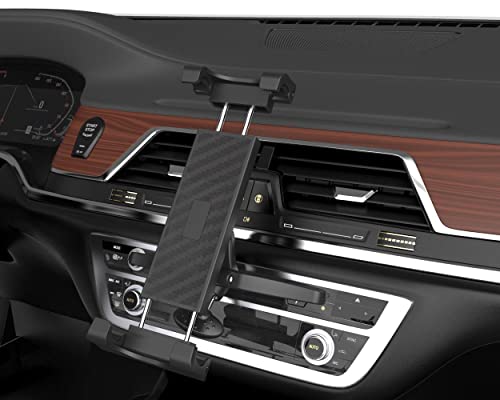 EXSHOW Car Tablet Mount CD Slot Holder for 4.7-12.9 iPad Phone, 360 Rotation Universal Truck CD Player Holder for iPad Pro 12.9" Air Mini, Kindle Fire HD, Samsung Tab S8 Ultra