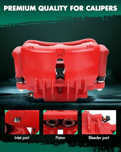Image of SCITOO Front Right Brake Caliper With Bracket 18-B4722 Compatible For Ford For Mustang 1999-2002