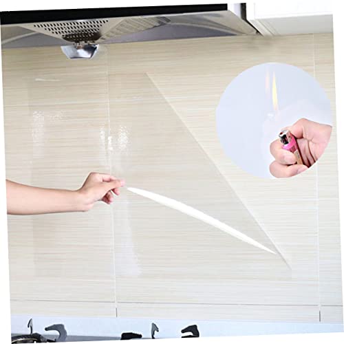 Pegatina autoadhesiva resistente al calor y rayones transparente para proteger armarios 4