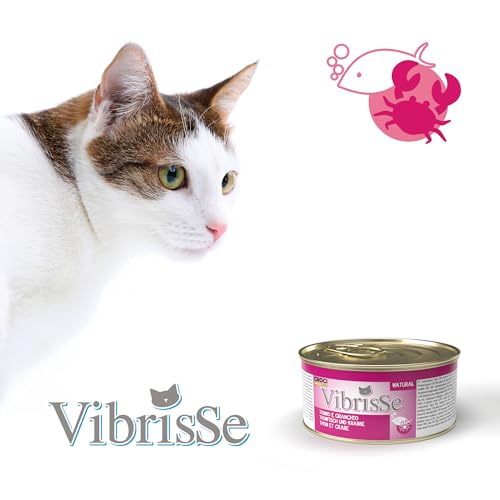 CROCI Vibrisse Thunfisch und Krabbe für Katzen, 140 g