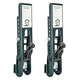 Siding Installation Tools with Adjustable Reveals for Use with 5/16-Inch, Lap Siding Mounting Gauge Made of Carbon Steel Body, 2 Pcs