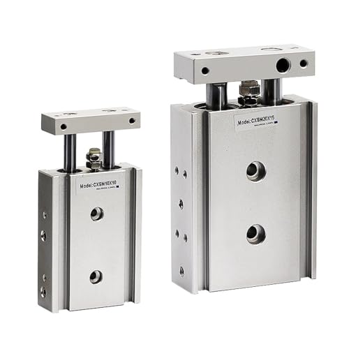 Cylindre pneumatique double effet CXSM10 alésage 10mm course 30mm pour vérin