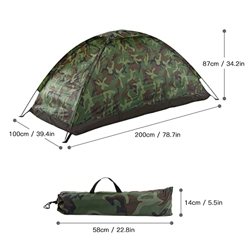 Carpa para camping impermeable para 2 personas miniatura 3