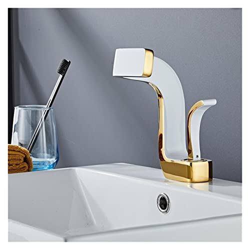 Grifo de Cuenca de Latón Níquel Premium Grifos de Cuenca de baño de Alta Gama 5