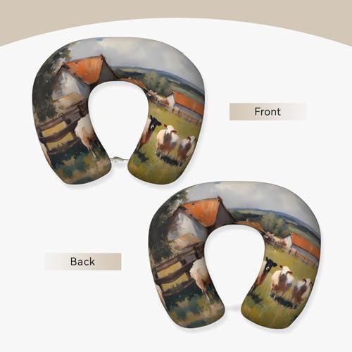 Almohada cervical espuma memoria U 30x25 cm miniatura 2