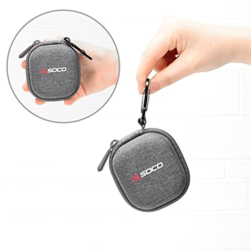 Image of RLSOCO Carrying Case for Bose QuietComfort Ultra (2nd Gen) /QuietComfort Earbuds II /QuietComfort Ultra Wireless Noise Cancelling Earbuds - Grey (Case Only)