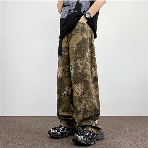 Baggy Sweatpants Men Cargo Baggy Sweats Men Casual Jeans Streetwear for Skater3