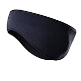 JOEYOUNG Fleece Ear Warmers for Men Women Kids - Winter Headband Ear Muffs Ear Covers for Cold Weather Running Cycling Ski