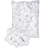 Hedume 500 Count Super Jumbo Cotton Balls, Pure Cotton, Biodegradable Jumbo Absorbent Cotton Balls, Fragrance & Chlorine-Free, Organic Cotton Balls (5 Pack × 100 Count)