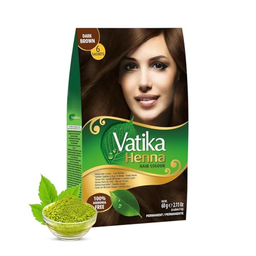 Dabur Vatika Henna Dark Brown Hair Colour Powder