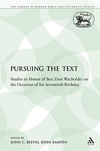 Pursuing the Text view 2