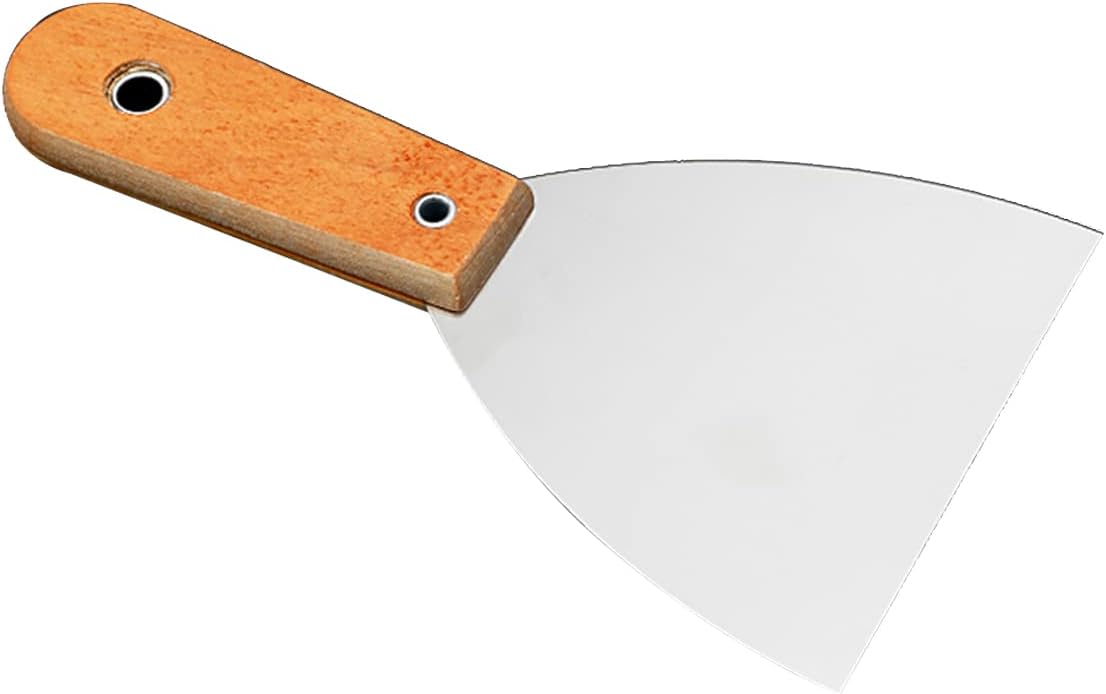 Putty Scrapers Knife,Putty Knife Wall Scraper & Drywall Knife - For Spreading Drywall Spackle & Mud, Taping, Scraping Paint,and More,1.5inch (Size : 4inch)