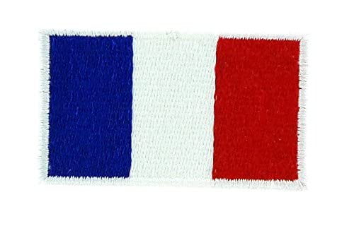 Akacha Patch écusson brodé Drapeau France français thermocollant Backpack Sac à Dos