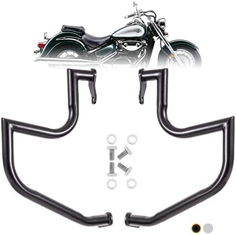 Kinglemc Crash Bar Engine Guard Highway Freeway Bar for Suzuki VL800 Intruder Volusia 800 C50 M50 Boulevard 2005-2022 (Black)