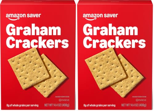 Amazon Saver, Graham Crackers, 14.4 Oz (Pack of 2)