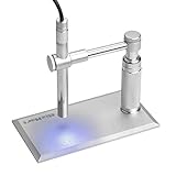 Microscope, MixMart Digital USB Microscope True High Definition Macro 2MP Video Camera 500x Zoom Imaging (1600x1200) Advanced CMOS Sensor with 8 LED (Windows, MAC, Linux OS)