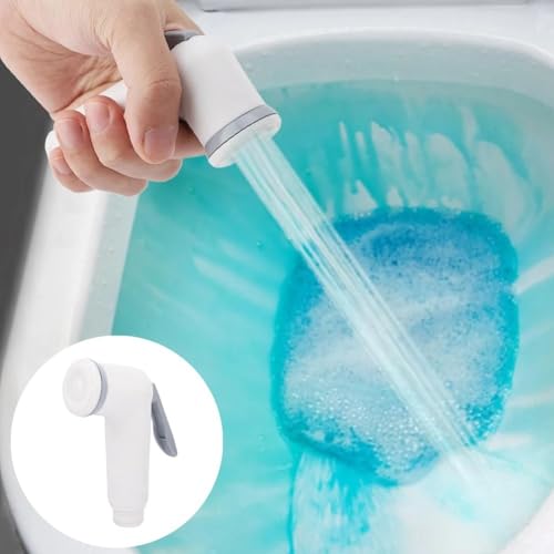 Ducha de bidé de mano para solucionar la higiene personal y limpieza con presión regulable 8