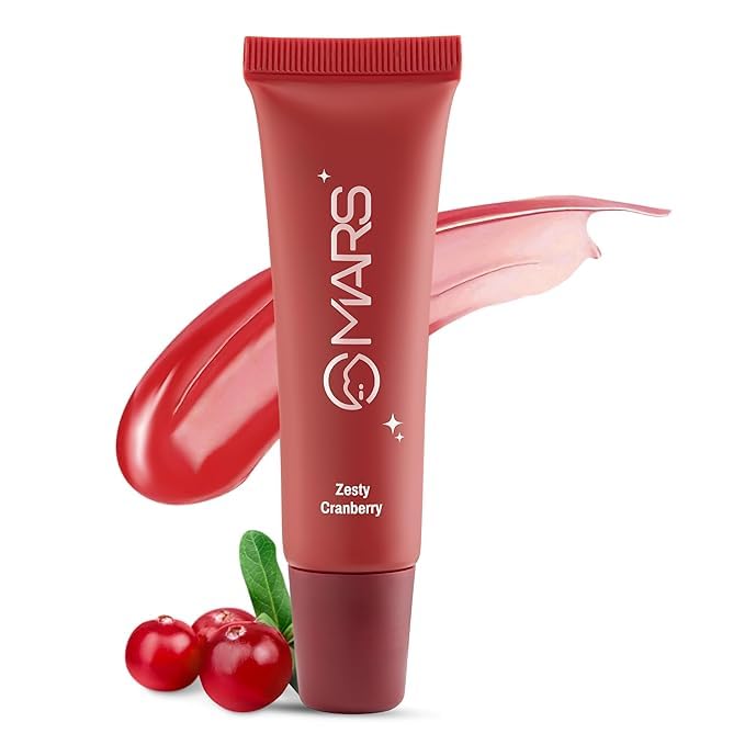 Lippy Top Hydrating Lip Gel (10ml) (04-ZESTY CRANBERRY) | Nourished With Vitamin-E & Shea Butter | Long Lasting Hydration | Glossy Finish | Easy to Apply SH-7711-MR-image-14