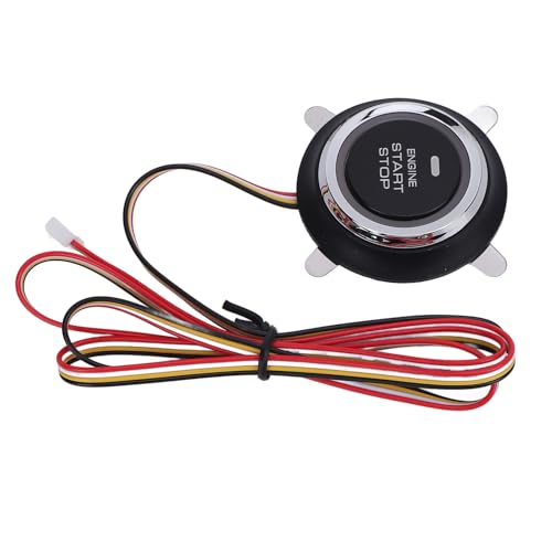 di Allarme per Auto con Avviamento a Spinta di di Sicurezza con Ingresso Senza Chiave Kit Antifurto Smart One Key Start con Scheda RFID Protezione Automatica per