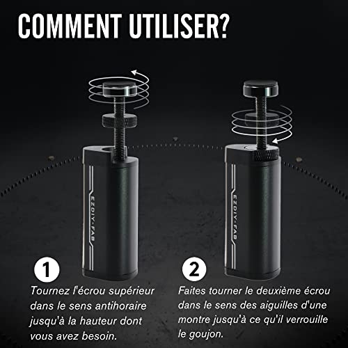 EZDIY-FAB Soporte GPU, soporte de tarjeta gráfica, soporte de soporte GPU, altura ajustable, soporte de corte de tarjeta de vídeo de aluminio - imagen 6