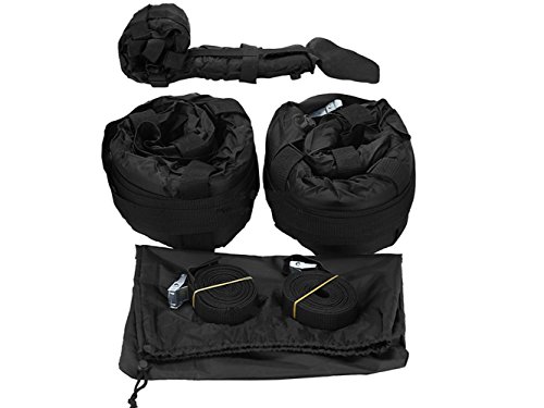 Universal Soft Roof Rack, New Auto Inflatable Top Luggage Cargo Snowboard Kayak Carrier for Travel(2 Pcs) with Straps