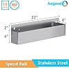 Amazon.com: 22 in. Single Tier Stainless Steel Speed Rail Rack for ...