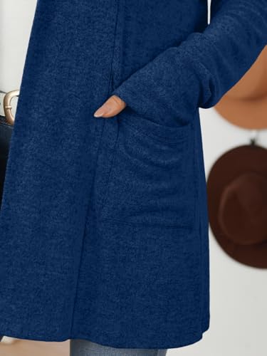Image of LILLUSORY Cardigan Sweaters for Women Lightweight Cardigans Fall Outfits | Open Front Long Cardigan with Pockets, Business Casual Outfits, Airport Travel Outfits, Teacher Outfits, 2026 Fall Fashion