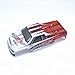 KingVal Replacement RC Car Shell Cover Case RC Spare Parts Compatible with Wltoys 1/18 A979 RC Car (Red-White)