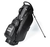 Aroli Golfish Black Custom Stand Bag, Lightweight Design