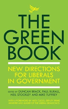 The Green Book: New directions for Liberals in government book cover