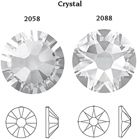 Golden Shadow New Popular 8 Big + 8 Small Cut Facets Crystal Rhinestone for Clothes Flatback Non Hotfix Rhinestones Decoration