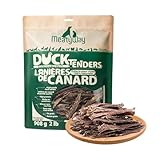 MeatyWay Duck Jerky Tenders Dog Treats, Duck Breast Tenders, High Protein, Low Fat, 100% Natural Grain Free Snacks, Easy to Digest Dog Training Treats, 908g/32 oz. Bag