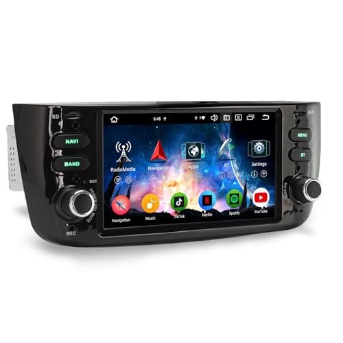 🚗【CarPlay/Android Auto senza fili + Amplificatore DSP】Modulo Carplay wireless integrato e Android Auto. Basta collegare un iPhone (via Bluetooth) o uno smartphone Android (via Bluetooth/USB) a questo autoradio per controllare facilmente il telefono direttamente dallo stereo, rendendo la guida più sicura e comoda. Puoi effettuare chiamate, inviare messaggi, riprodurre musica e utilizzare mappe online, ecc. L'amplificatore DSP integrato offre un equalizzatore a 30 bande, permettendoti di personalizzare il tuo stile musicale preferito. Supporta l'uscita per subwoofer, per migliorare il ritmo della musica.